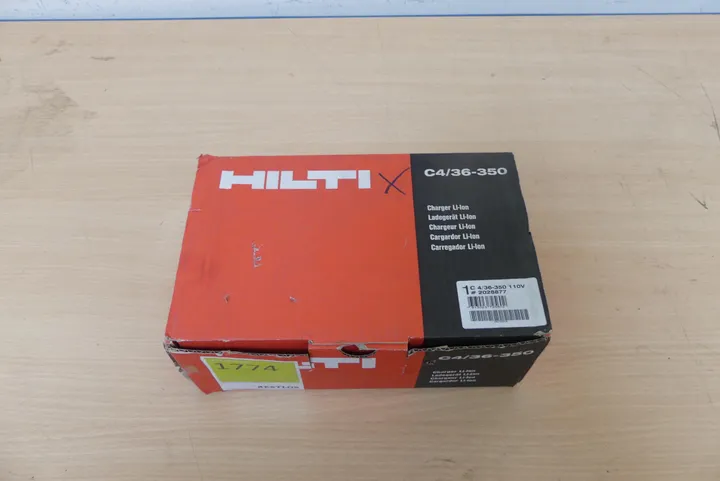Hilti Ladegerät Typ: C 4/36-350